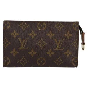 LOUIS VUITTON Monogram Bucket PM Accessory Pouch LV Auth